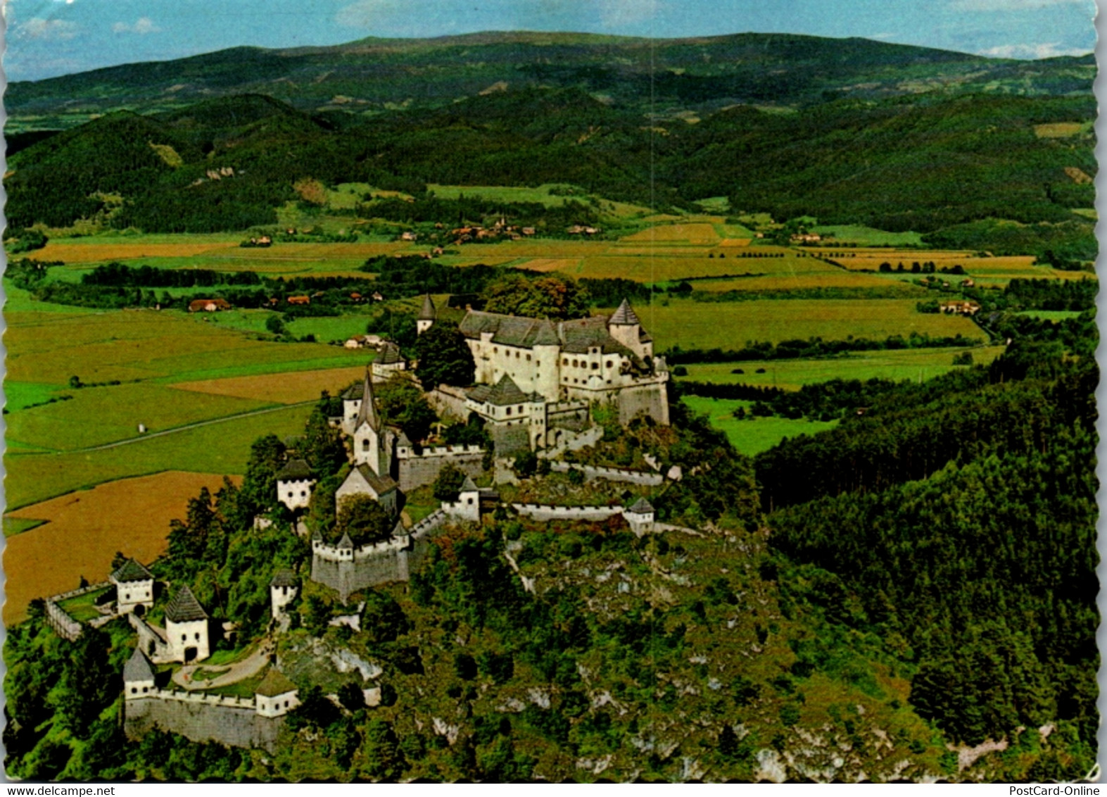 7492 - Kärnten - St. Georgen , Burg Hochosterwitz , Panorama - Gelaufen 1980 - St. Veit An Der Glan