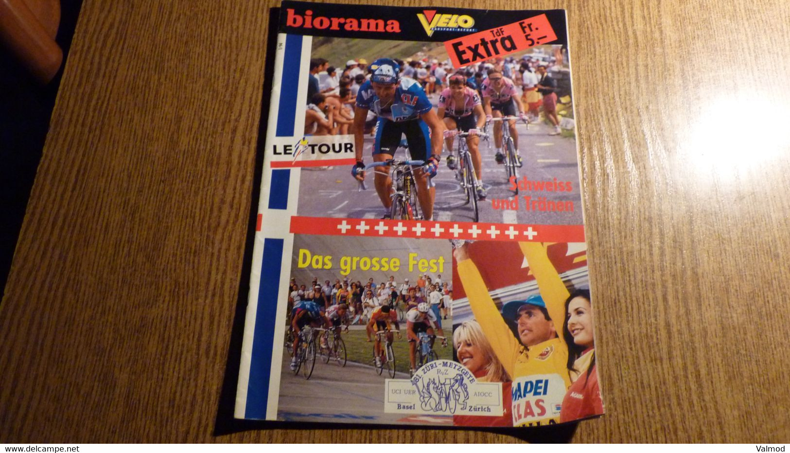 Biorama Vélo Radsport-Report (Magazine Suisse) - Janvier 1994 - Textes En Allemand. - Sport