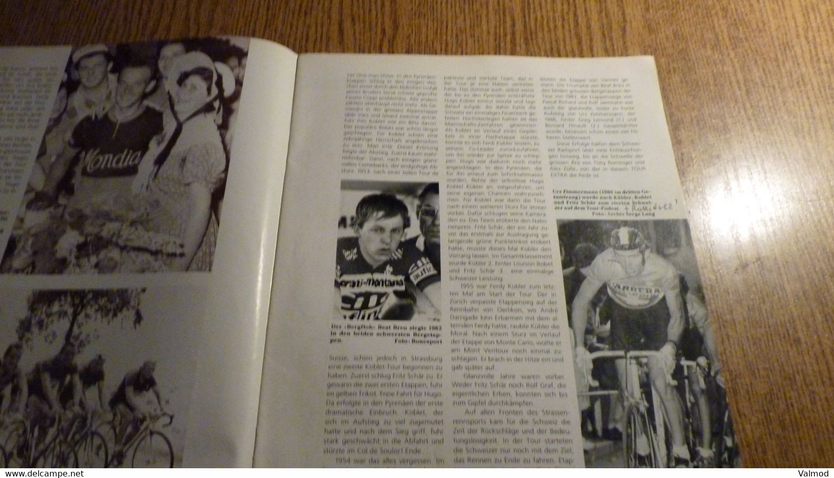 Biorama Vélo Radsport-Report (Magazine Suisse) - Janvier 1994 - Textes En Allemand. - Sports