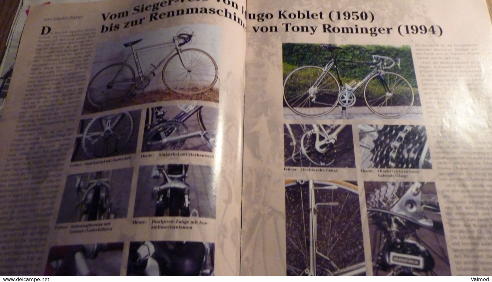 Biorama Vélo Radsport-Report (Magazine suisse) - Janvier 1994 - Textes en allemand.