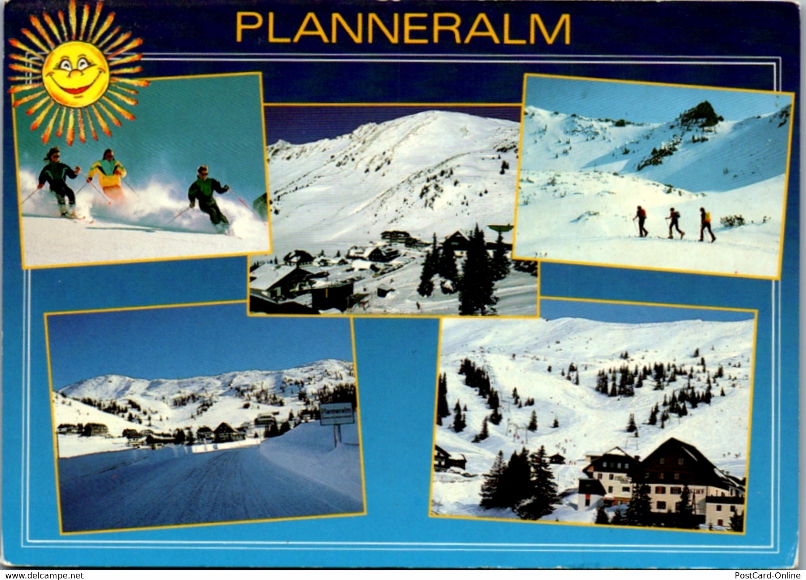 7571 - Steiermark - Donnersbach , Planneralm , Winter , Mehrbildkarte - Gelaufen - Donnersbach (Tal)