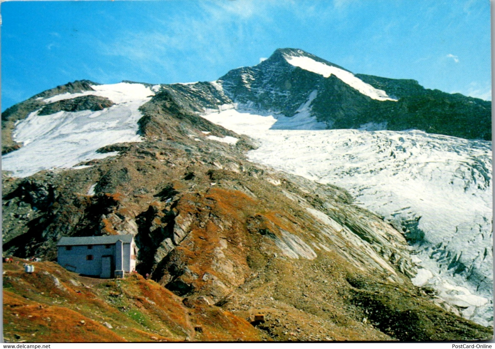 7653 - Italien - Brunico , Prettau , Lenkjöchlhütte G. Rötspitze , Rifugio Giogo Lungo Verso Pizzo Rosso , Ahrntal , Pre - Bolzano (Bozen)