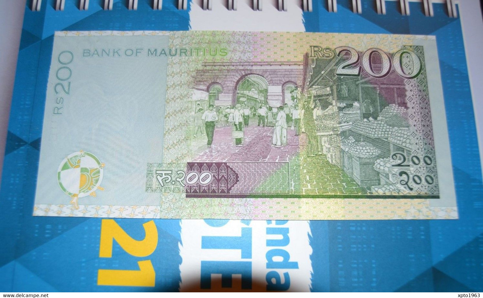 MAURITIUS - 200 RUPEES 2013 - P-61- Serial Number: BS911767 - UNC -  NEUF - Maurice