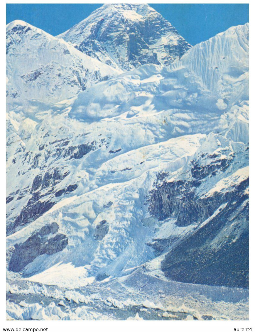 (KK 27) Nepal - Nt Everest & Mt Nbuptse (posted To Australia) - Népal