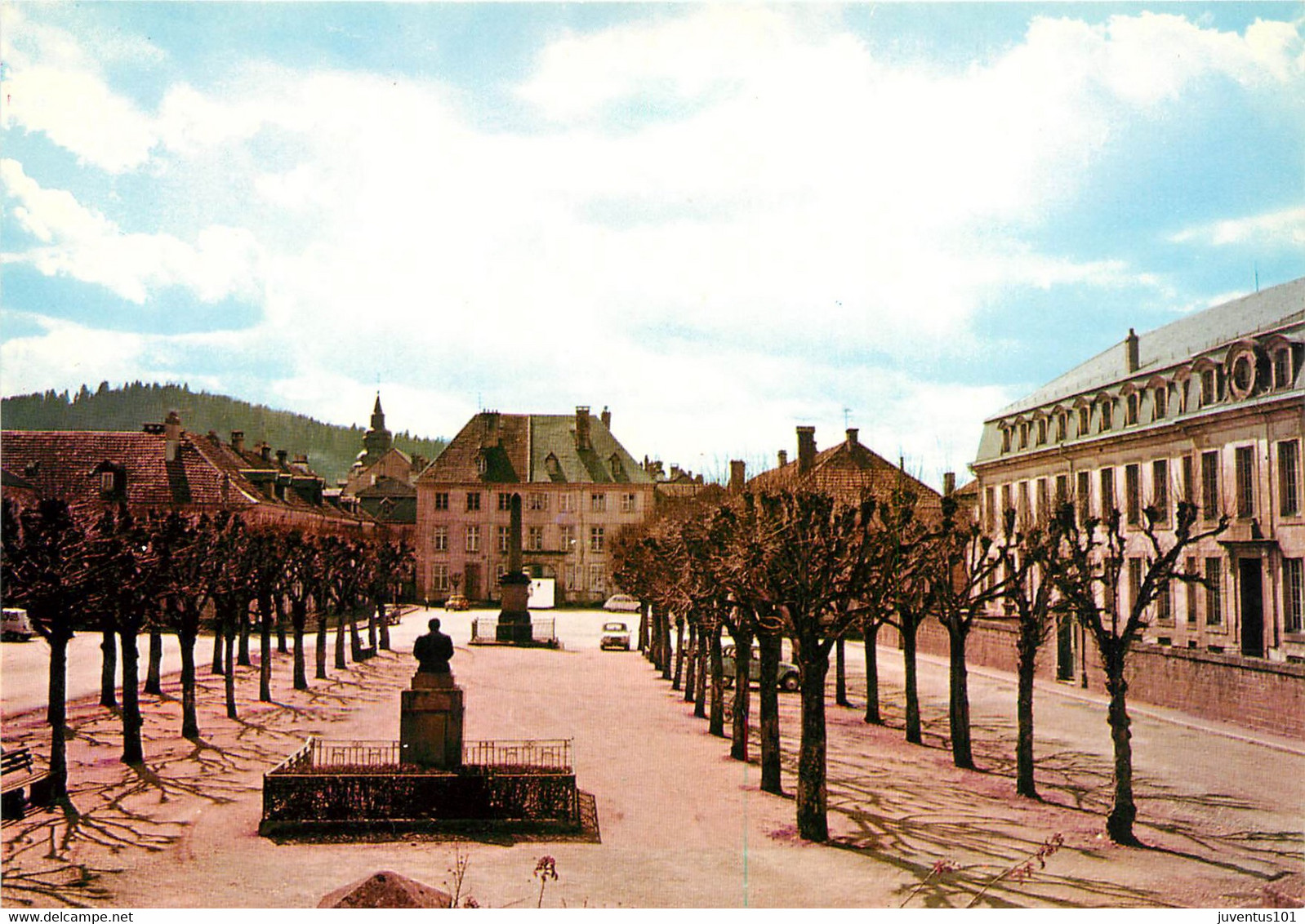 CPSM Senones-Place Du Château    L377 - Senones