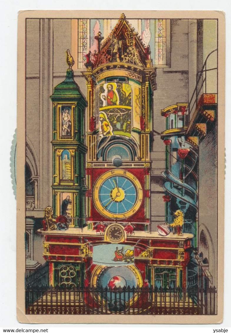 Strassbourg L'horloge Astronomique De La Cathedrale - Astronomie