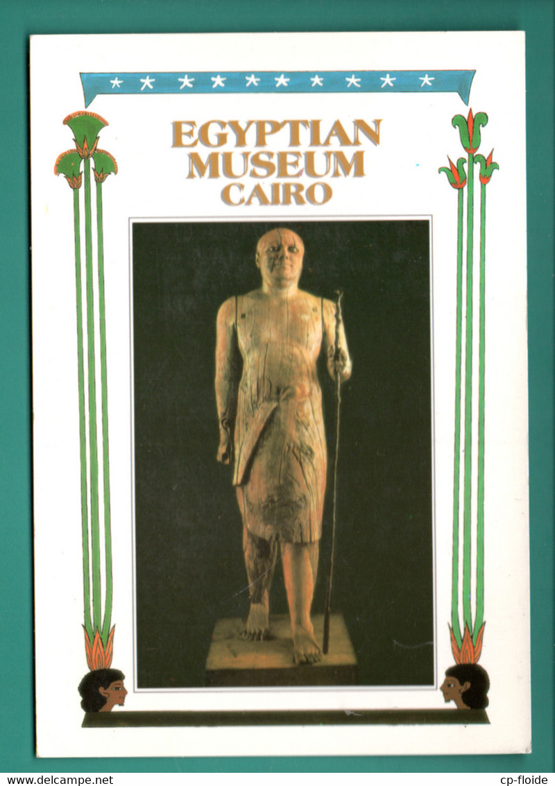 ÉGYPTE . EGYPTIAN MUSEUM . CAIRO . PRIEST KA-APER, CALLED SHEIKH-EL-BALAD - Réf. N°29119 - - Museos
