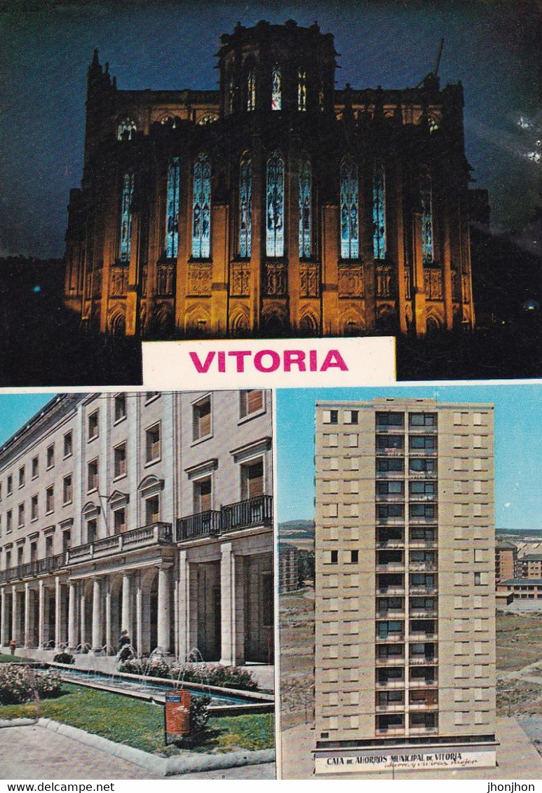 Spain - Postcard Unused  -Vitoria - Images From The City - Álava (Vitoria)