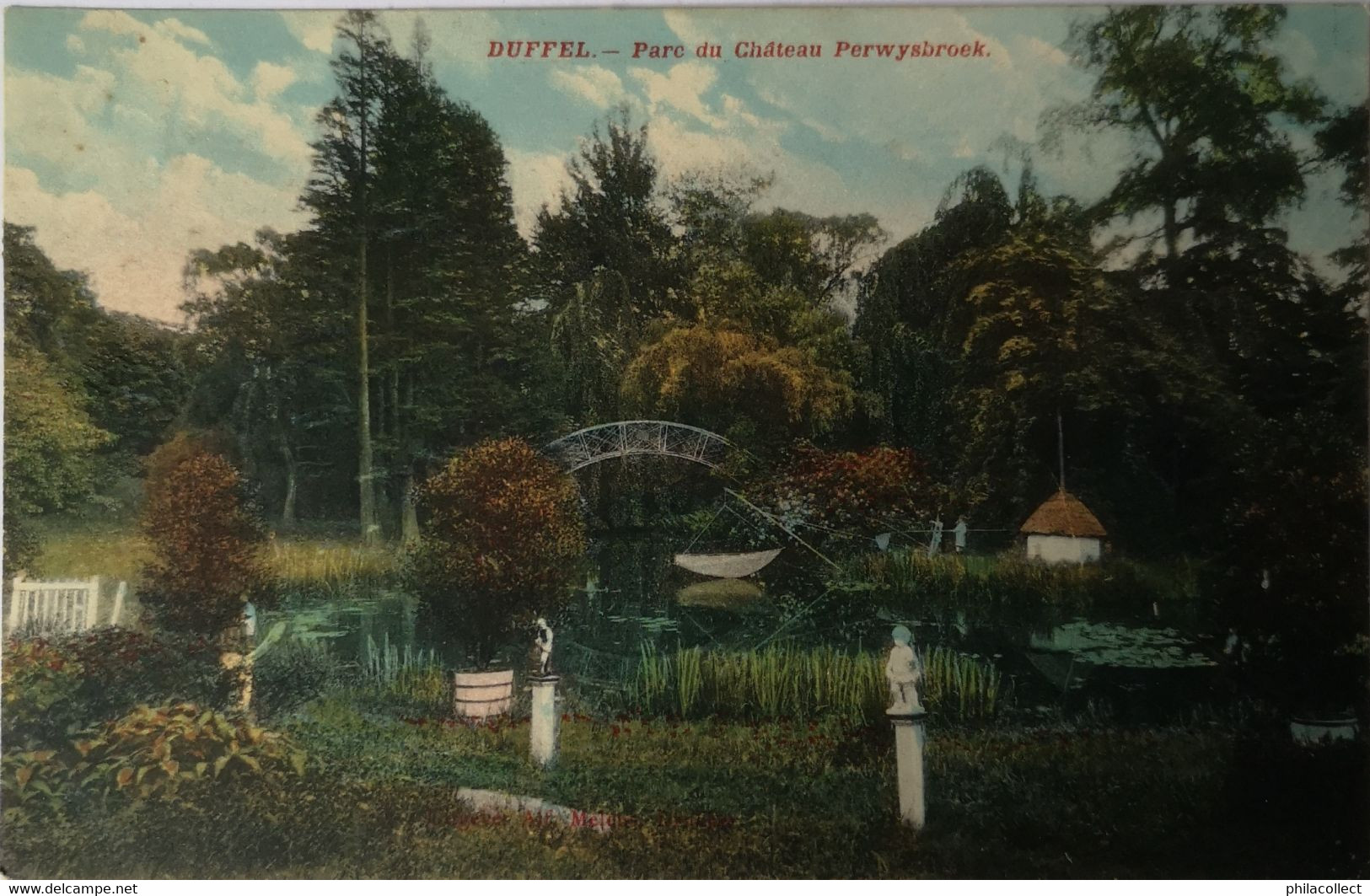 Duffel // Parc Du  Chateau Perwijsbroek - Perwysbroeck  1910 Uitg. Alf. Melens - Duffel