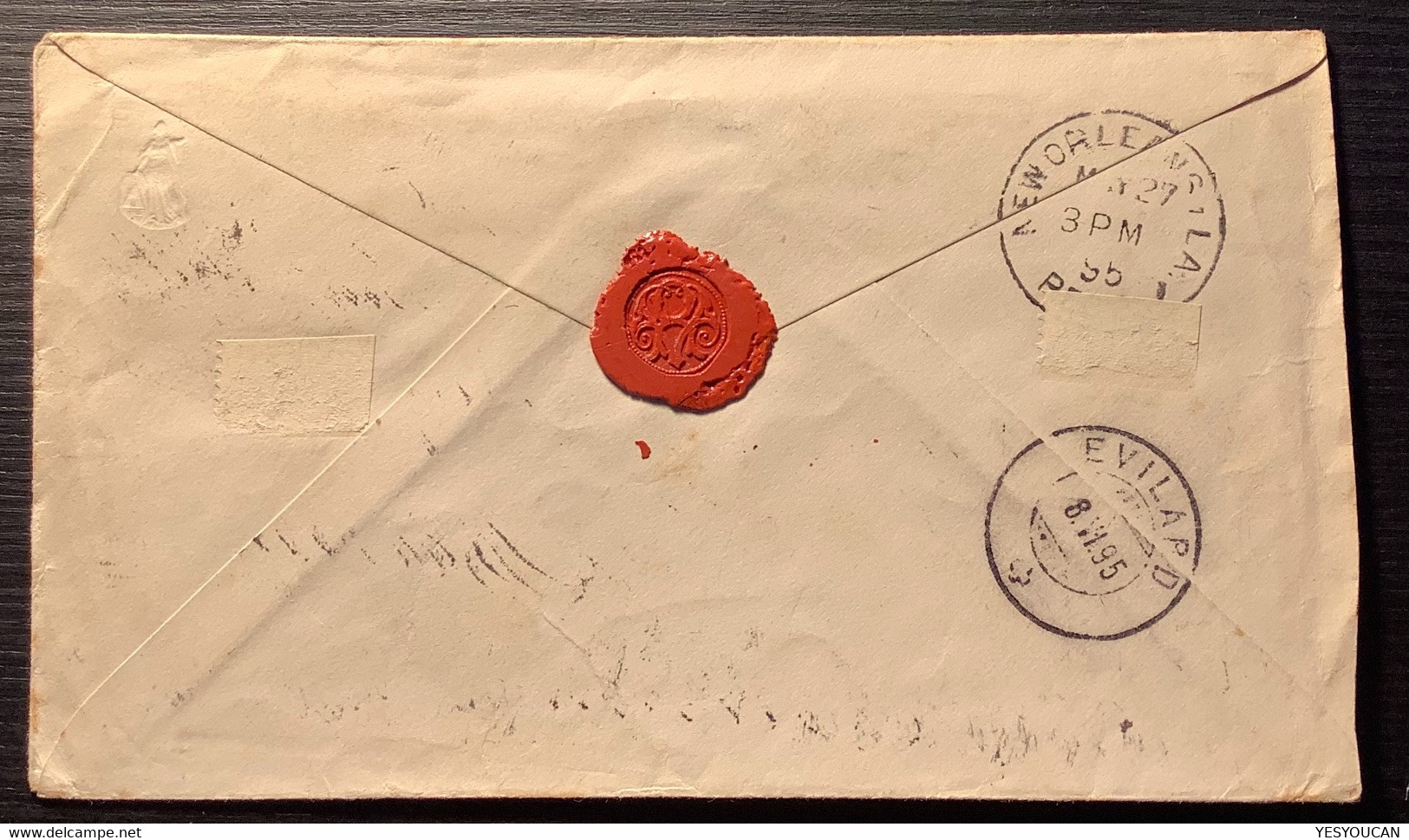 Honduras 10c Postal Stationery TEGUCIGALPA 1895 >Lina Widmer Evilard, Suisse (Biel, Bienne Bern BE) / Cover - Honduras