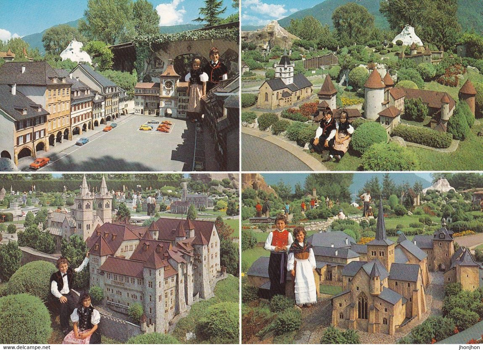 Switzerland  - Postcard Unused  -  Swiss Miniature Melide - Images From The Miniature Town - Melide