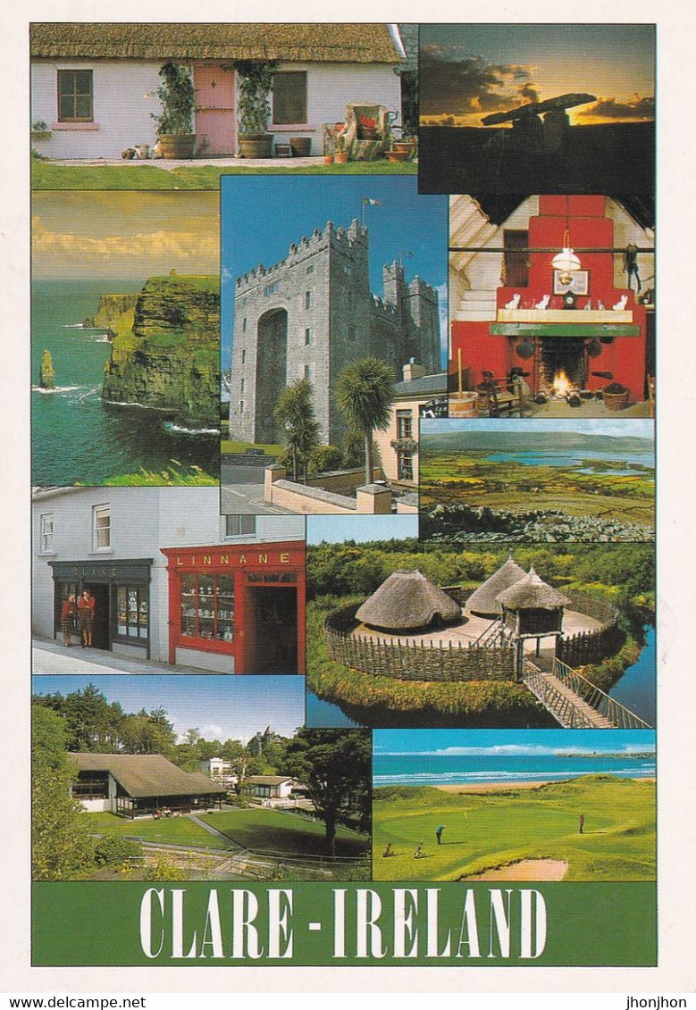 Ireland  - Postcard Unused  -  Clare Western County , Images From The County - Clare