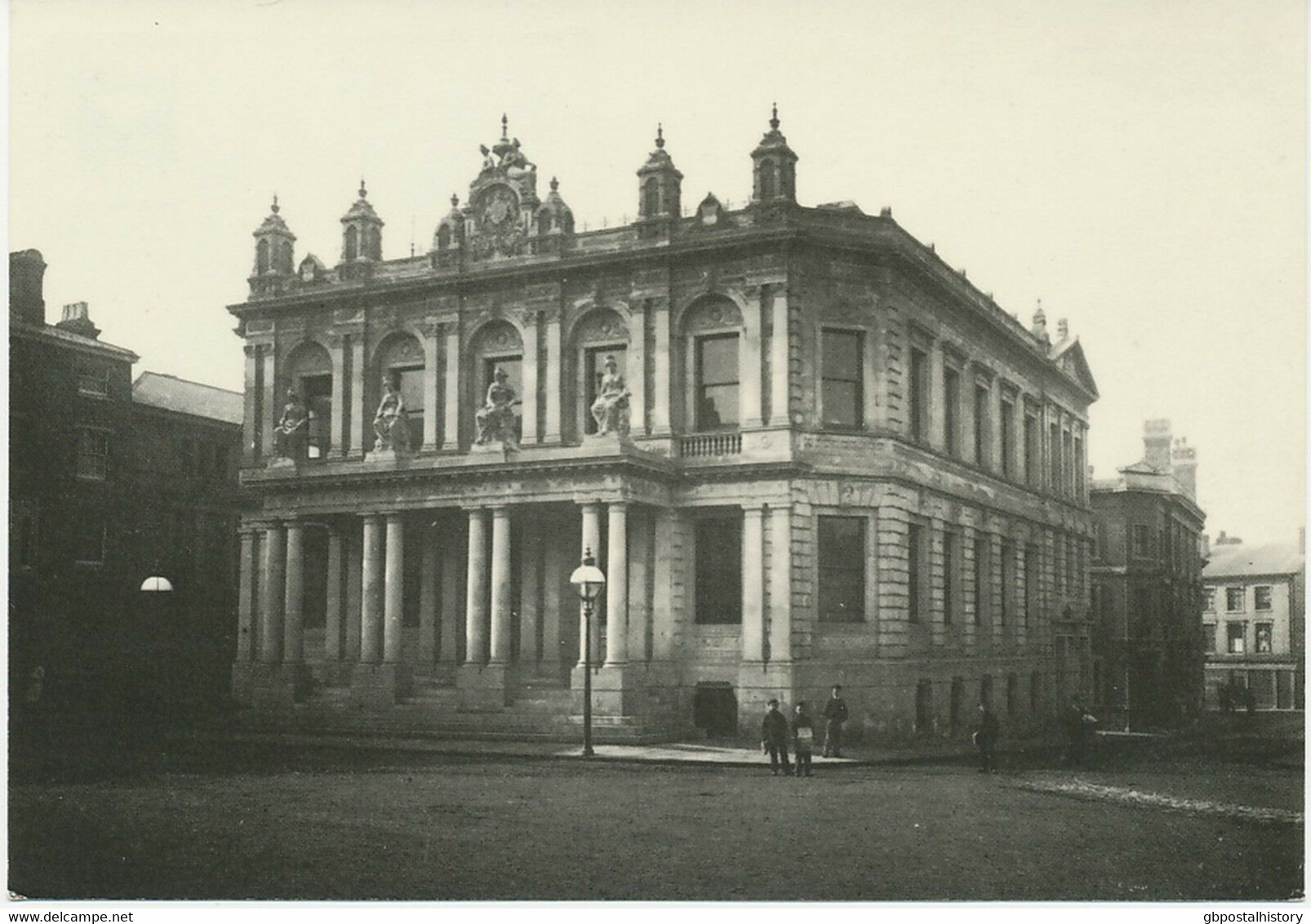 GB 1981 The Royal Wedding On Superb B/w RP Of The Head Post Office, Cornhill FDI - 1981-1990 Decimale Uitgaven