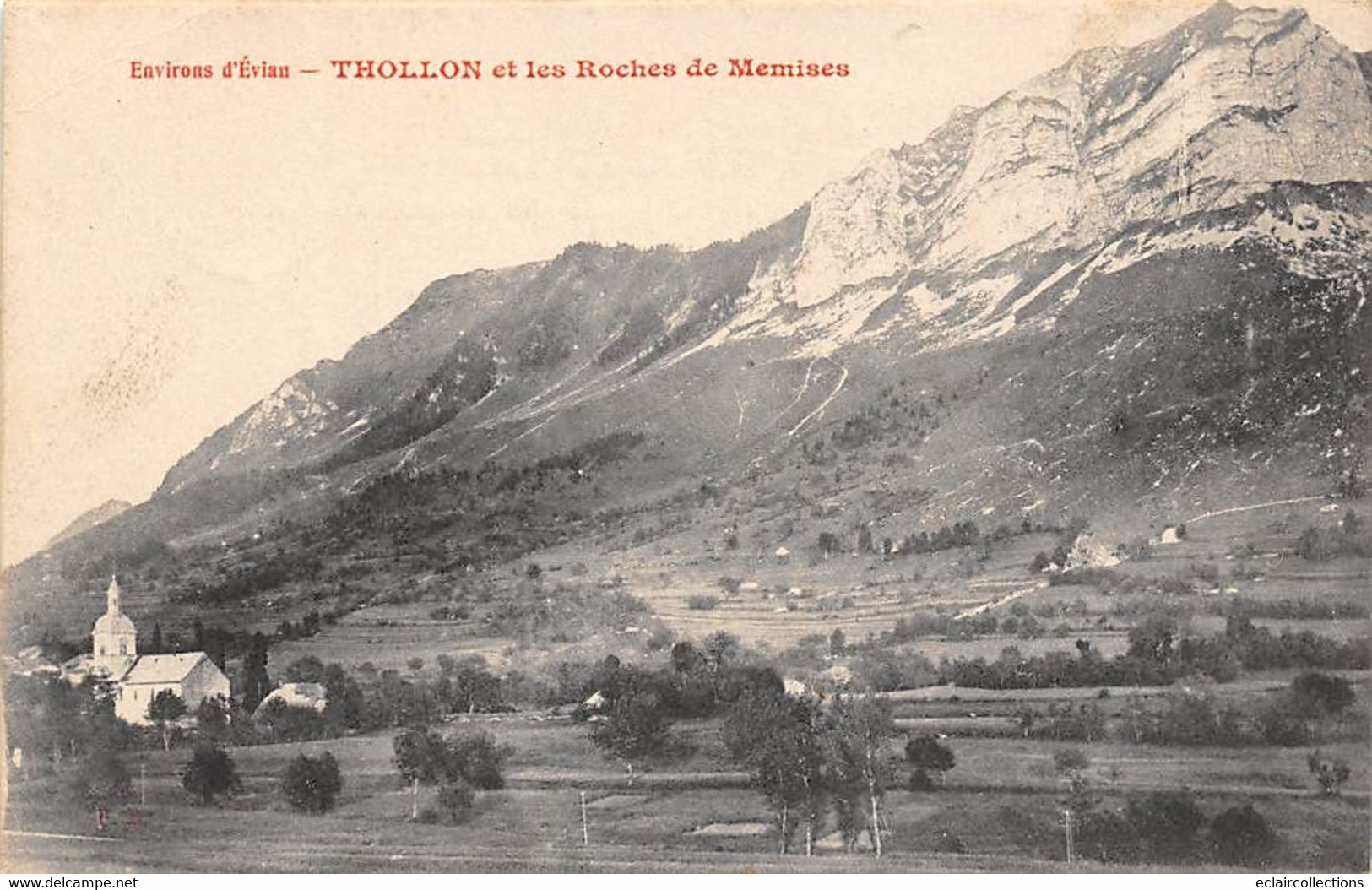 Thollon          74          Les Roches De Memises          (voir Scan) - Thollon