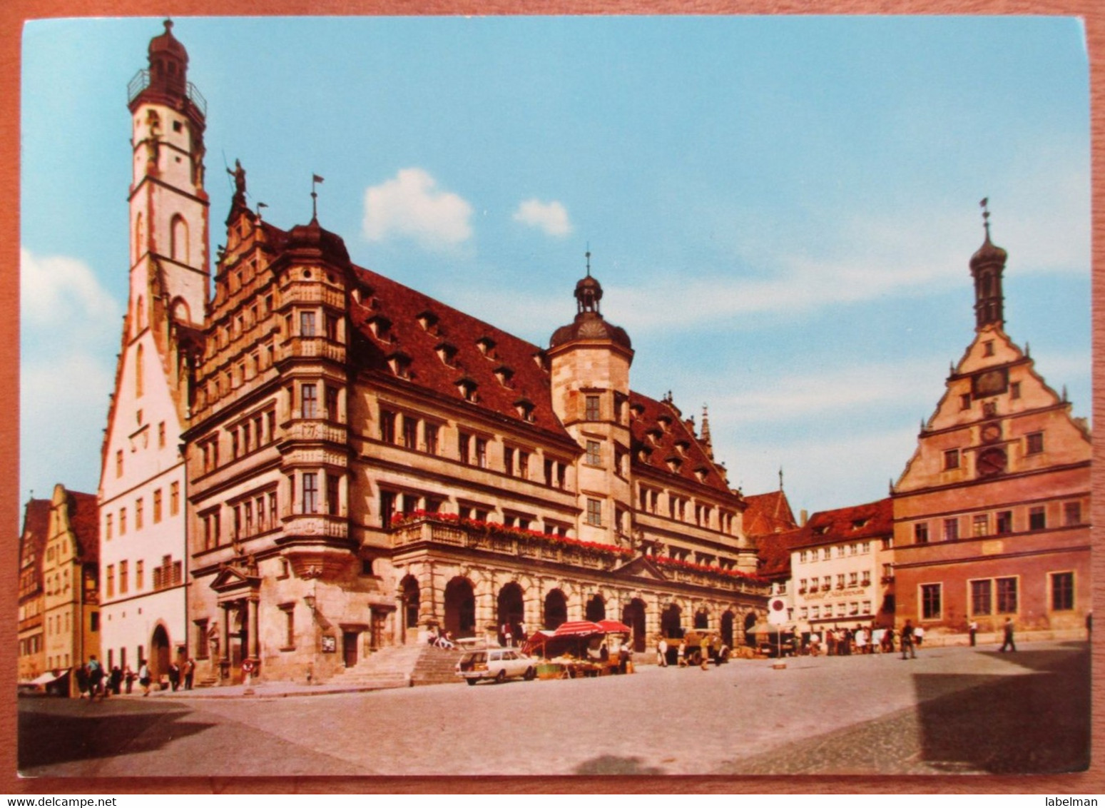 GERMANY ROTHENBURG TAUBER CHURCH SAINT JACQUES JACOB PC CPA CPM POSTCARD ANSICHTKARTE CARTOLINA PHOTO PICTURE - Bad Hersfeld