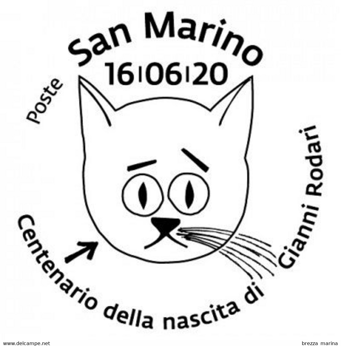 Nuovo - MNH - SAN MARINO - 2020 - 100 Anni Della Nascita Di Gianni Rodari, Scrittore Italiano Per Ragazzi - Gatto - 1.10 - Used Stamps