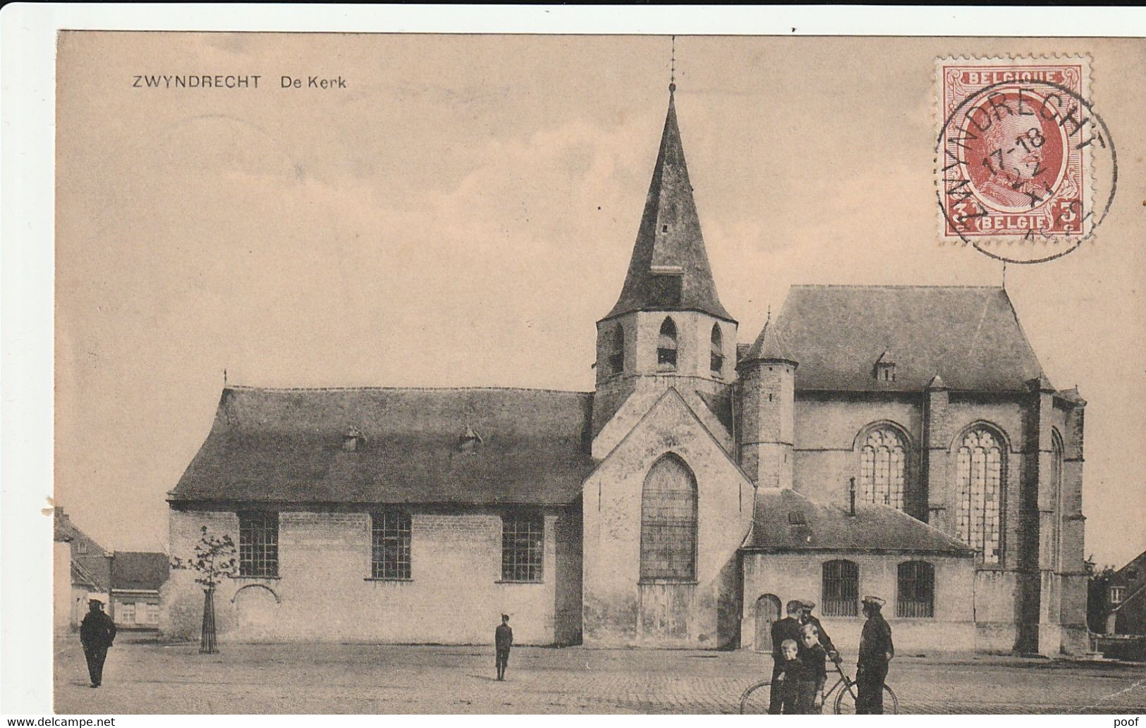 Zwyndrecht / Zwijndrecht : De Kerk --- 1922 - Zwijndrecht