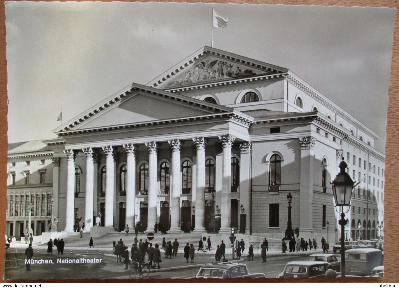 GERMANY DEUTSCHLAND MUNCHEN MUNICH NATIONAL THEATER PC CPA CPM POSTCARD ANSICHTKARTE CARTOLINA PHOTO PICTURE - Brieskow