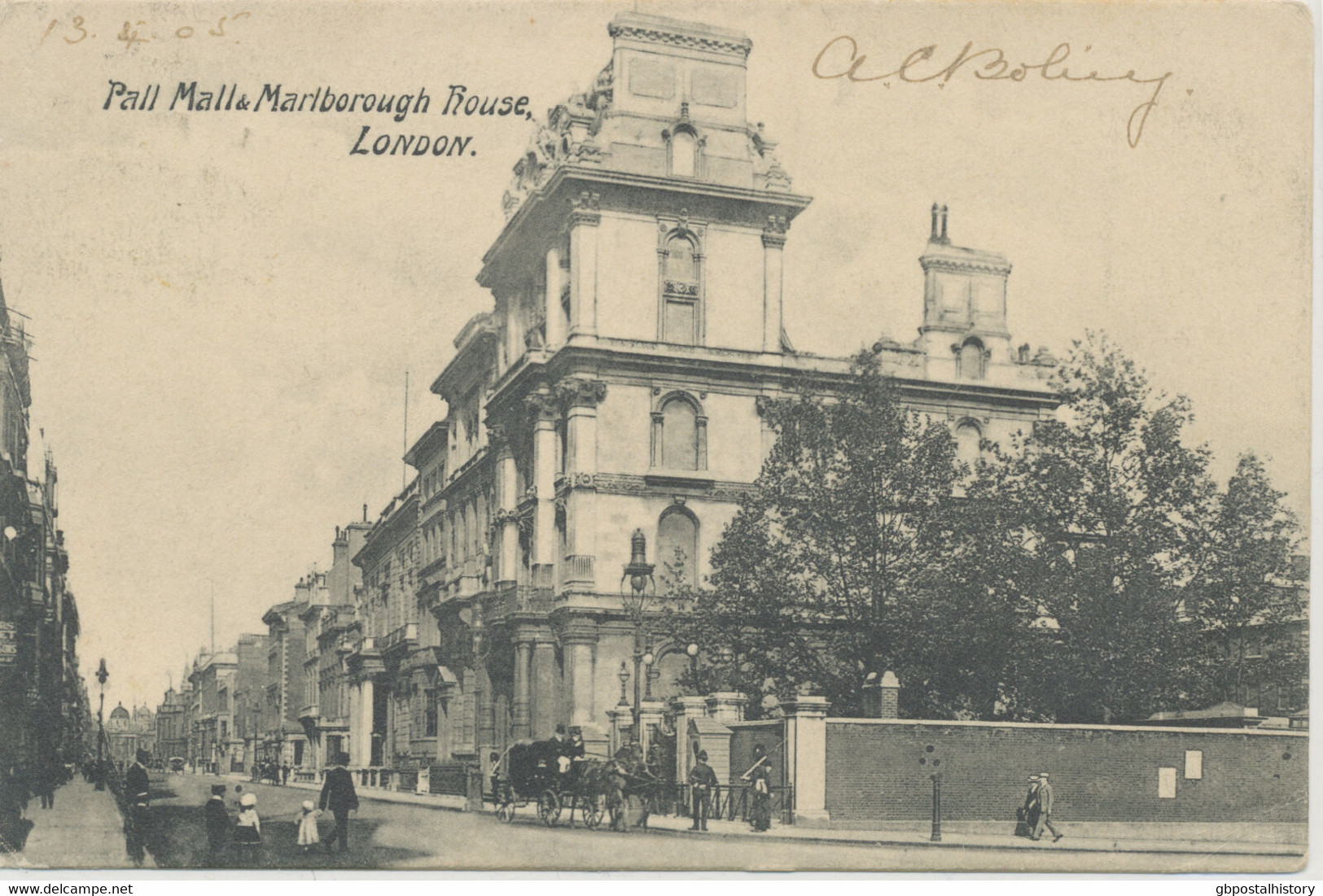 GB „WEST-NORWOOD-S.E“ Squared Circle Pmk B/w Pc To BUENOS AIRES, ARGENTINE1905 - Storia Postale