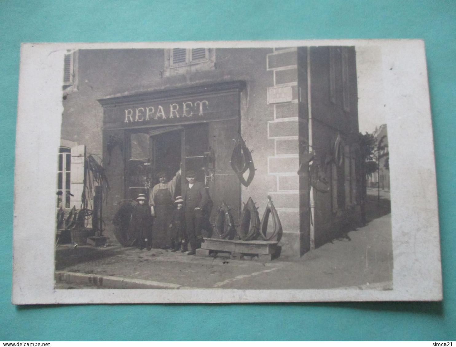 CARTE POSTALE BOURRELIER REPARET - Artesanal