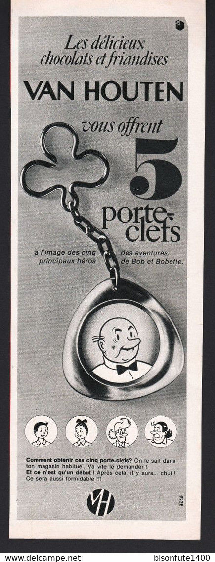 Lot De 3 Publicités Avec Bob Et Bobette De 1967 ( Voir Photos ). - Bob Et Bobette