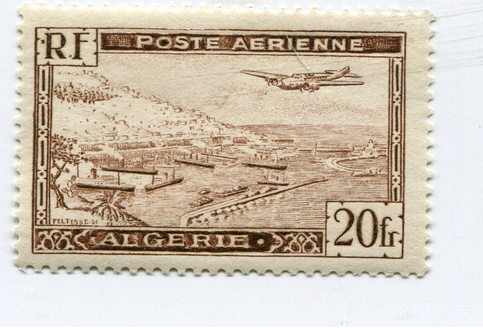 ALGERIE (FRANCE) 1 T Neuf Xx Poste Aérienne N°YT PA 4A - 1946 - Luchtpost