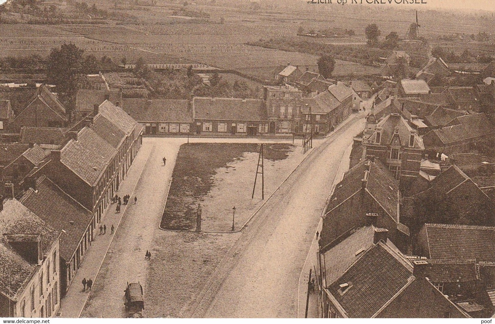 Ryckvorsel / Rijkevorsel : Zicht Op Dorp ( Molen ) --- 1927 - Rijkevorsel