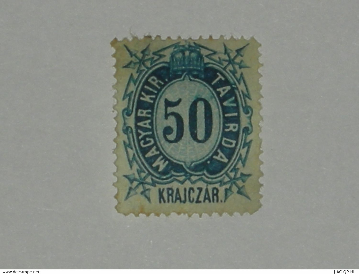 HONGRIE 1874 Timbre Télégraphe N°14 Neuf* - Telegraphenmarken