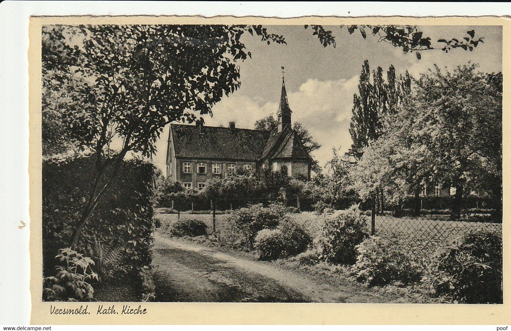 Versmold : Kath. Kirche --- 1953 - Versmold