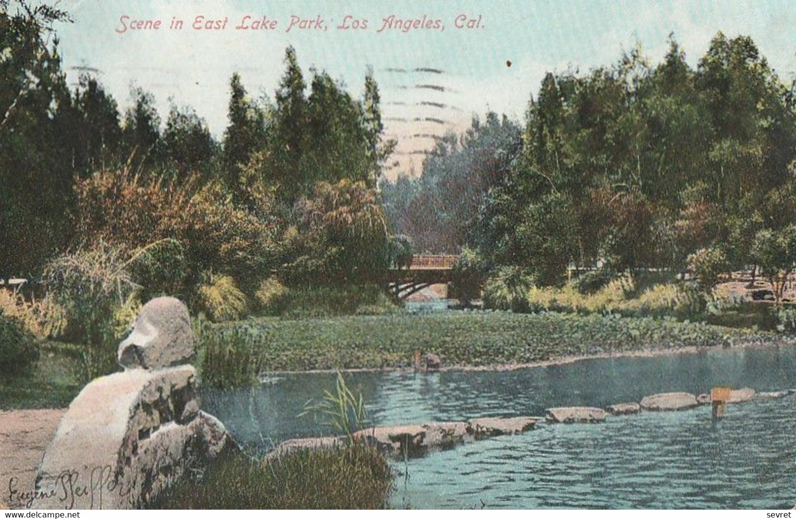 LOS ANGELES    -   Scene In East Lake Park - Los Angeles