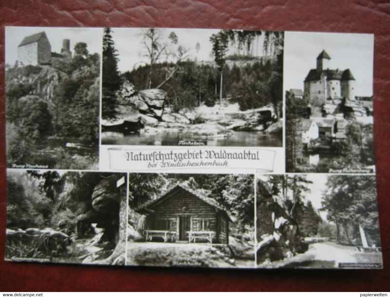 Windischeschenbach (Neustadt An Der Waldnaab) - Mehrbildkarte "Naturschutzgebiet Waldnaabtal Bei Windischeschenbach" - Windischeschenbach