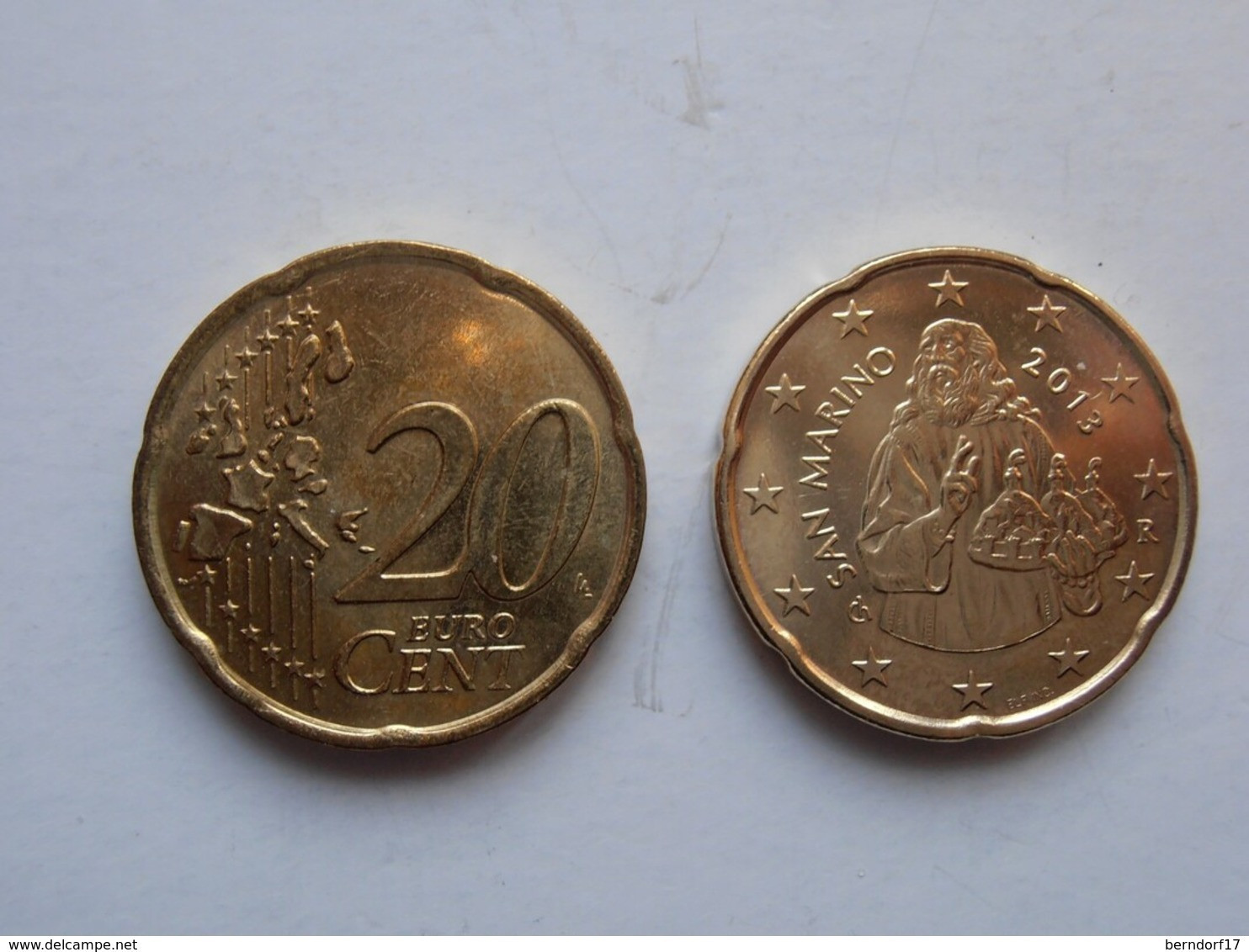 SAN MARINO 2003 - 0,20 CENT. - MONETE DA ROTOLINO - San Marino