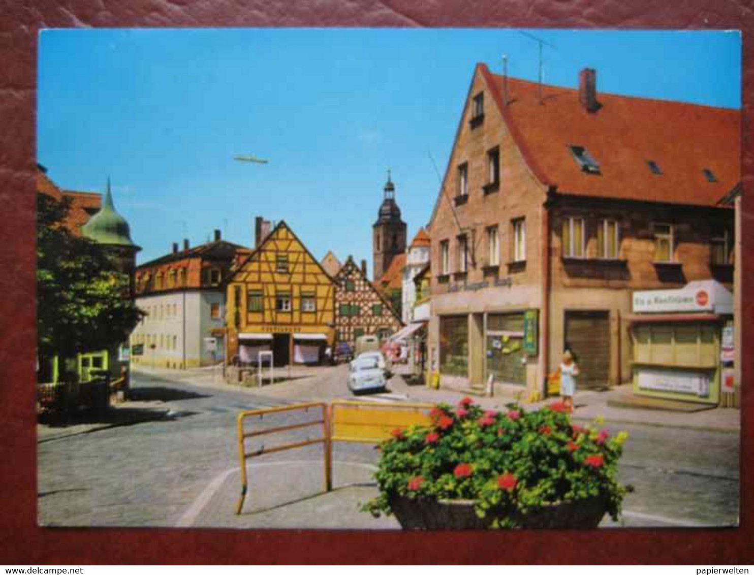 Zirndorf (Fürth) - Marktplatz Mit Drogerie Haag / Auto - Zirndorf