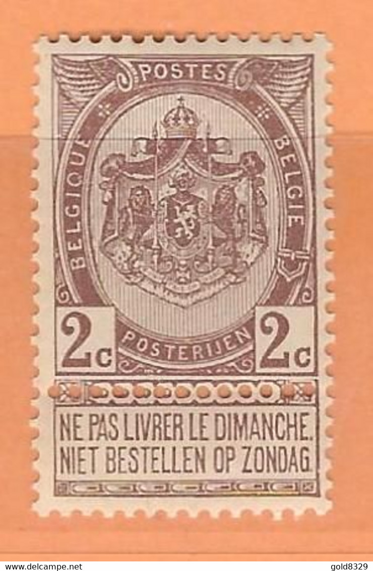 COB  55    (MNH) - 1893-1900 Fijne Baard