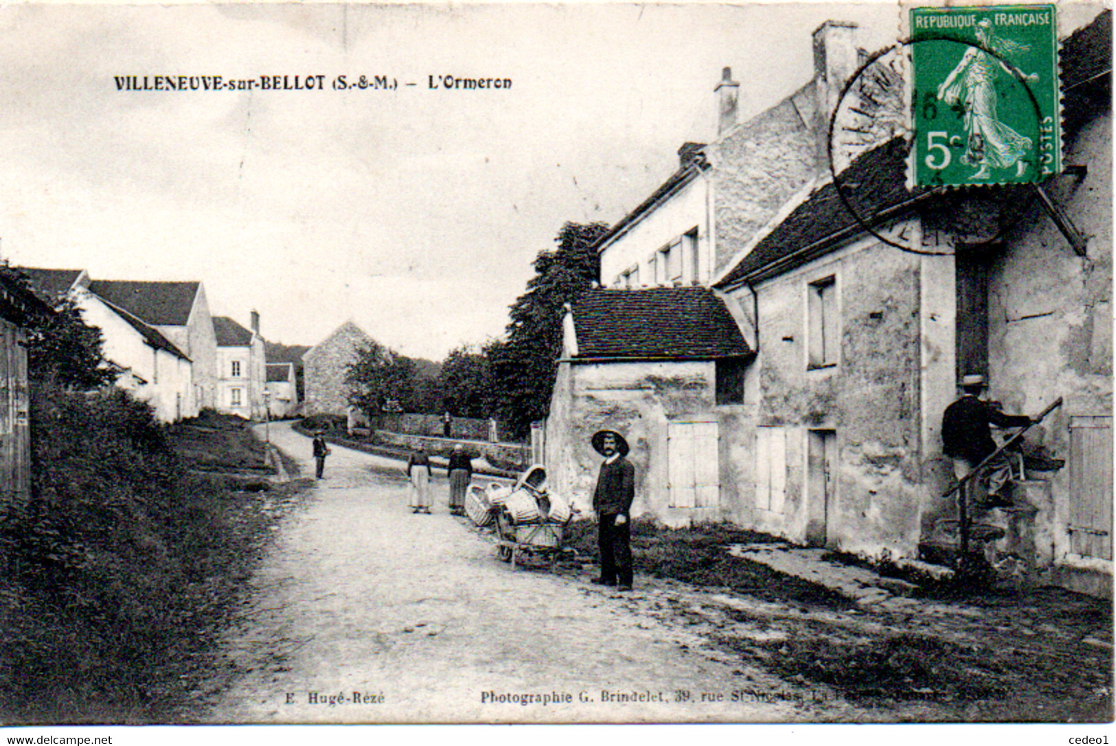 VILLENEUVE SUR BELLOT  L'ORMERON - Sonstige & Ohne Zuordnung