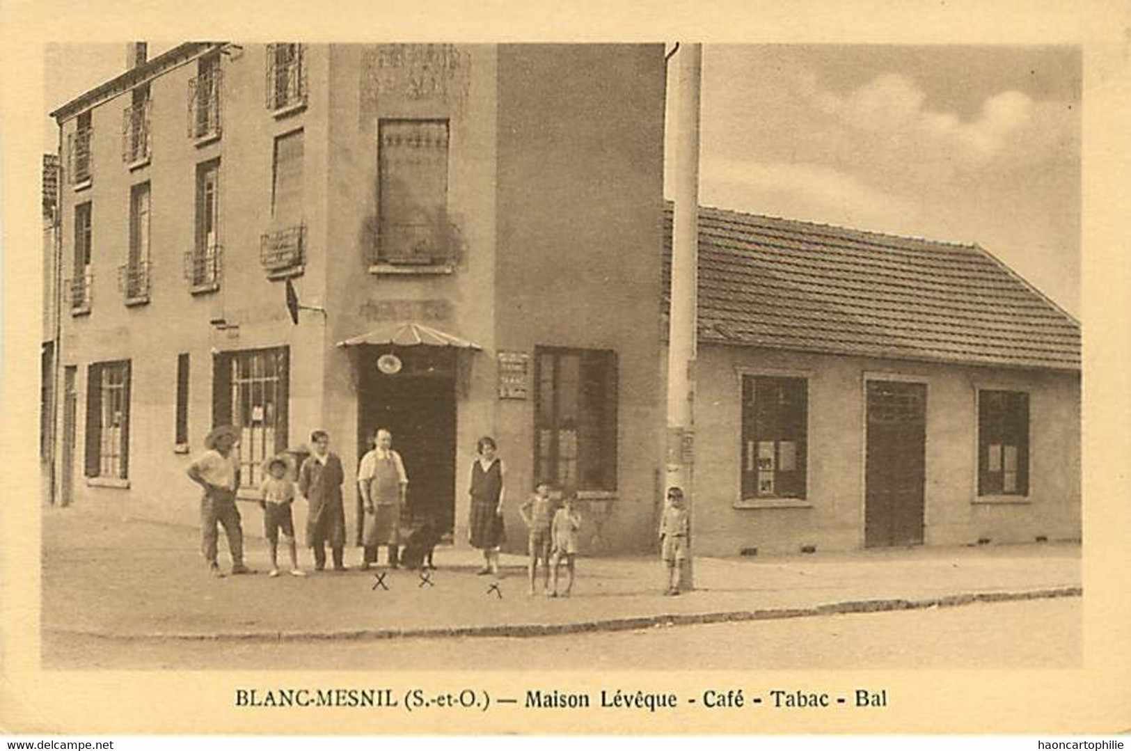 93 Le Blnc Mesnil  Café Leveque - Le Blanc-Mesnil