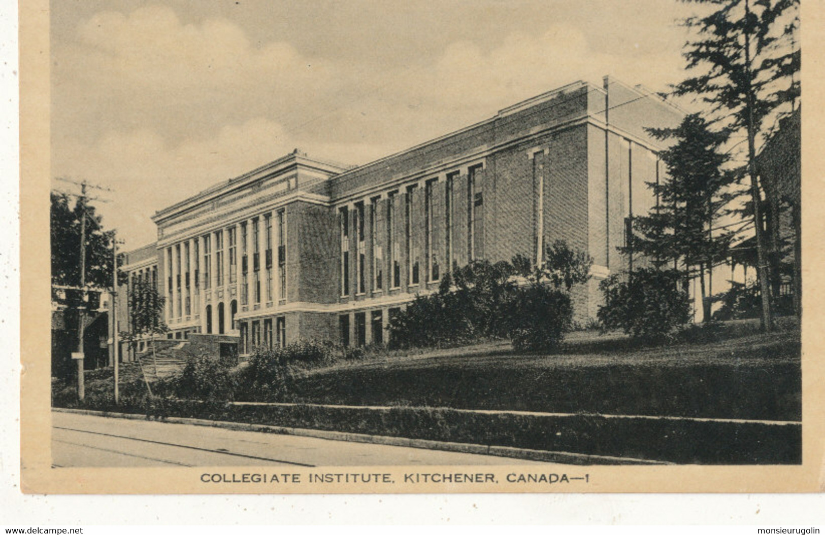 CANADA )) KITCHENER   Collegiate Institute - Kitchener