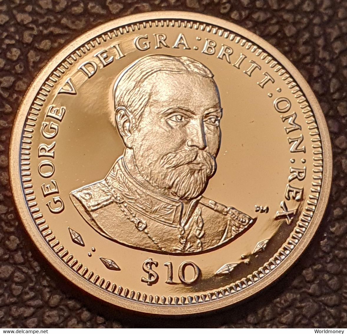 British Virgin Islands 10 Dollars 2006 (PROOF) "King George V" Silver - Isole Vergini Britanniche