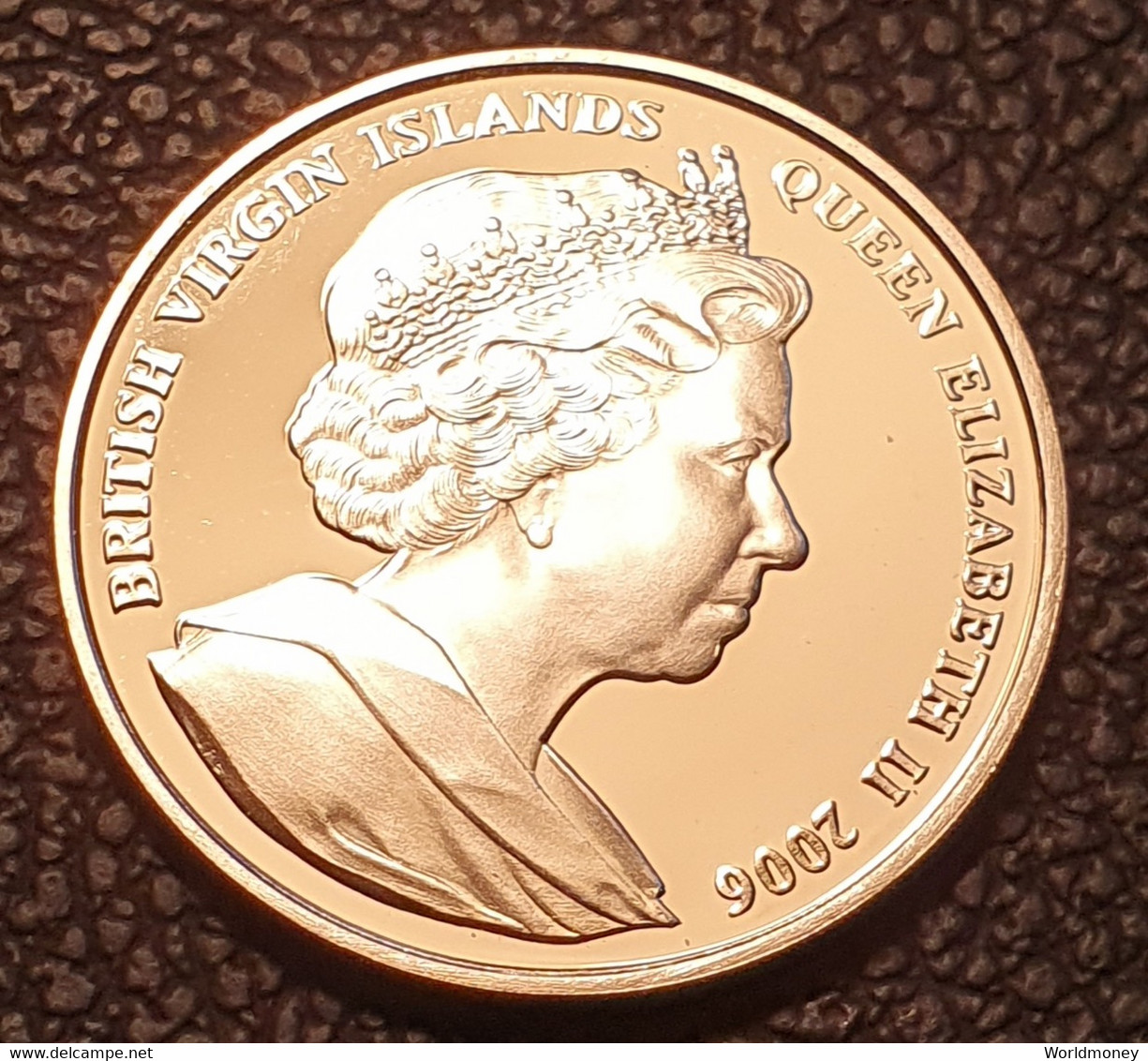 British Virgin Islands 10 Dollars 2006 (PROOF) "King George V" Silver - Islas Vírgenes Británicas