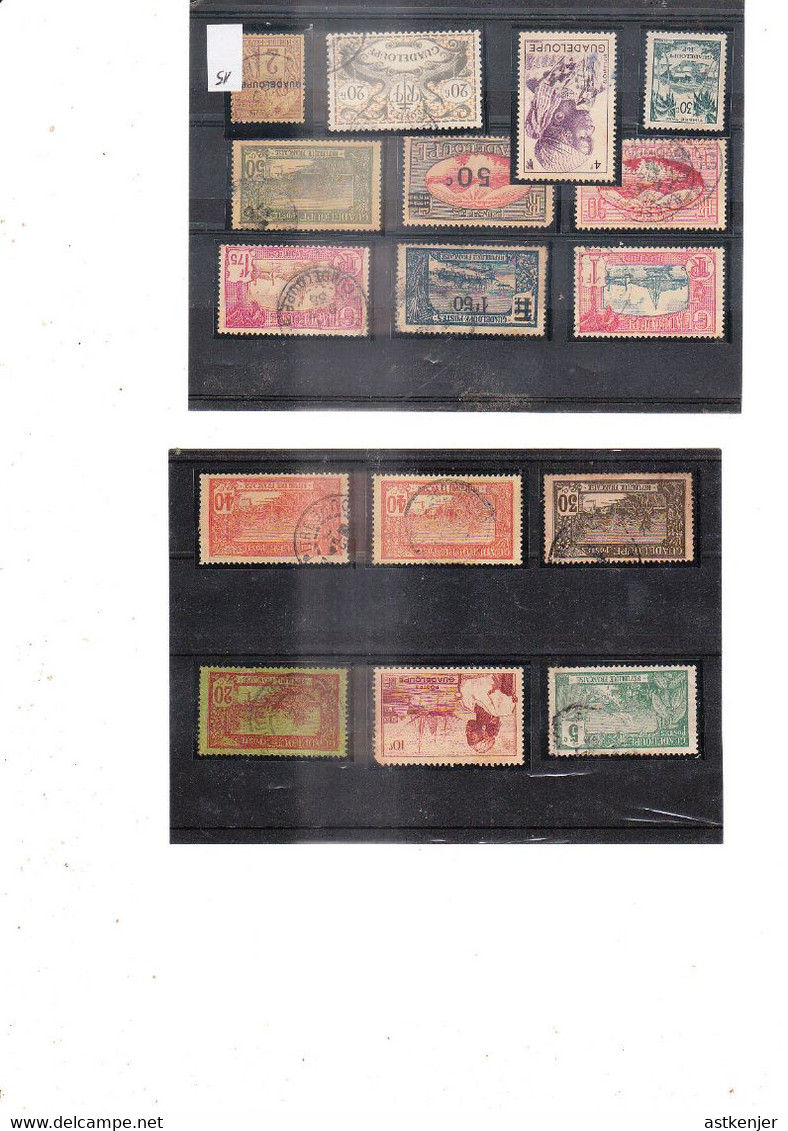 LOT Petite Collection Des Anciennes Colonies Françaises (environ 60 Timbres........) - A SAISIR - Collections