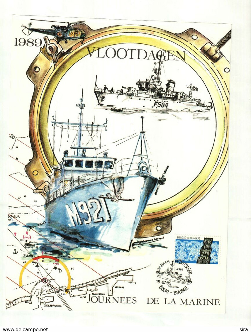 Luxeblad Vlootdagen-journées De La Marine 1989 - Bateaux