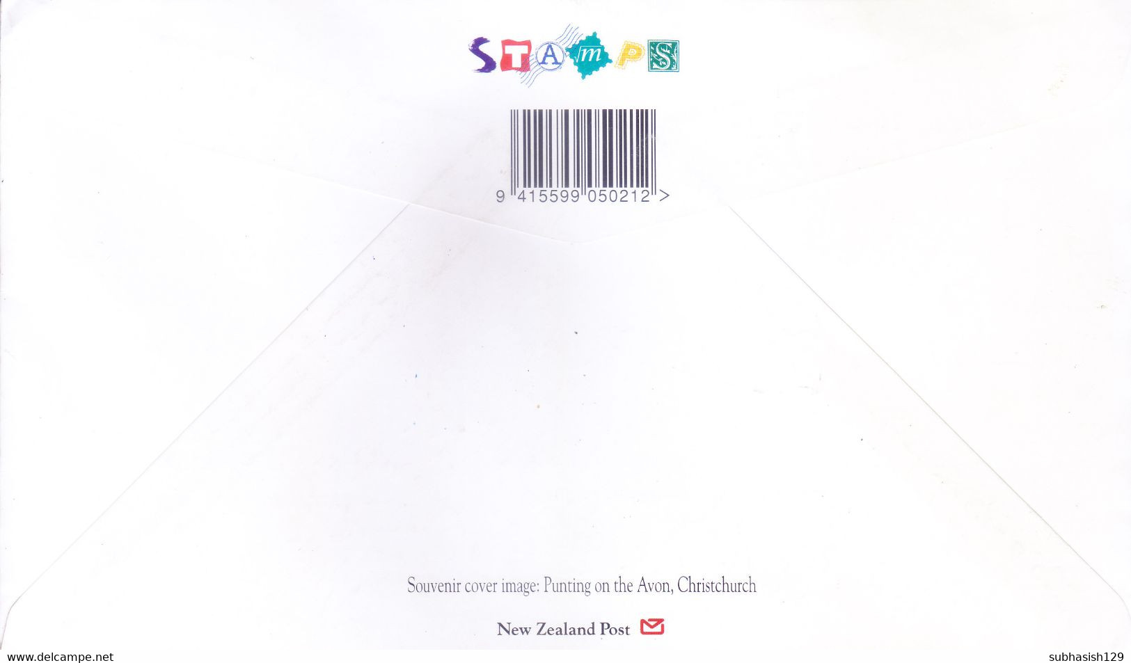 NEW ZEALAND : SOUVENIR ENVELOPE : CANPEX 2000 - Covers & Documents