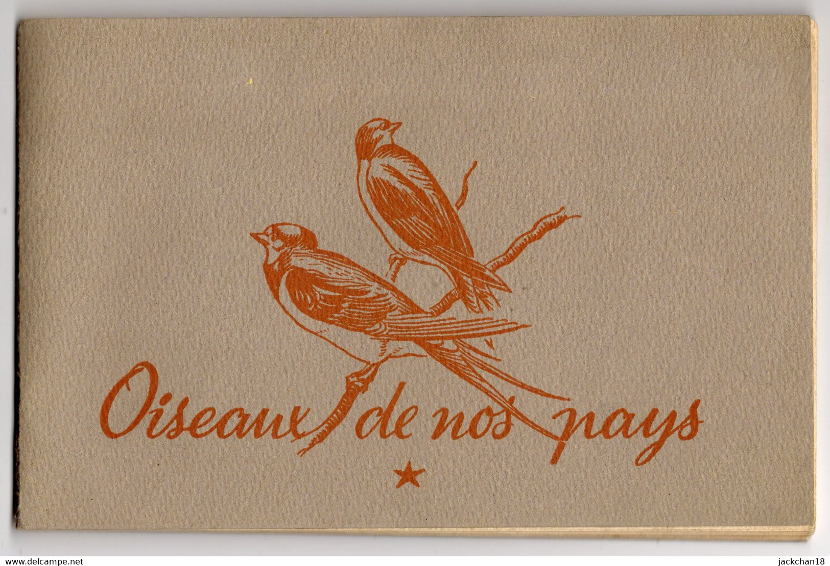 -- VACHE GROSJEAN / OISEAUX DE NOS PAYS / ALBUM  INCOMPLET / + 20 IMAGES EN DOUBLE -- - Albums & Catalogues