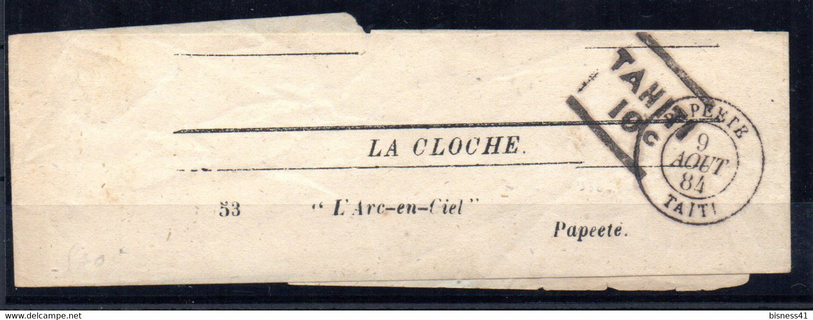 ColTGC  Tahiti  N° 5 A Oblitéré Papeete 1884  Cote 350,00 € - Oblitérés