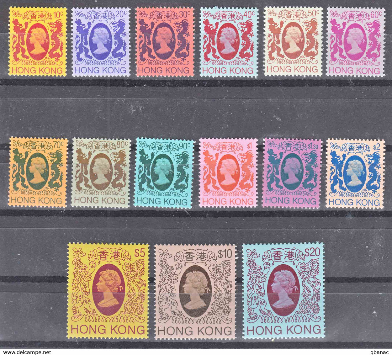 Hong-Kong Queen Elisabeth 1985 Mi#443-458 Mint Never Hinged - Ungebraucht