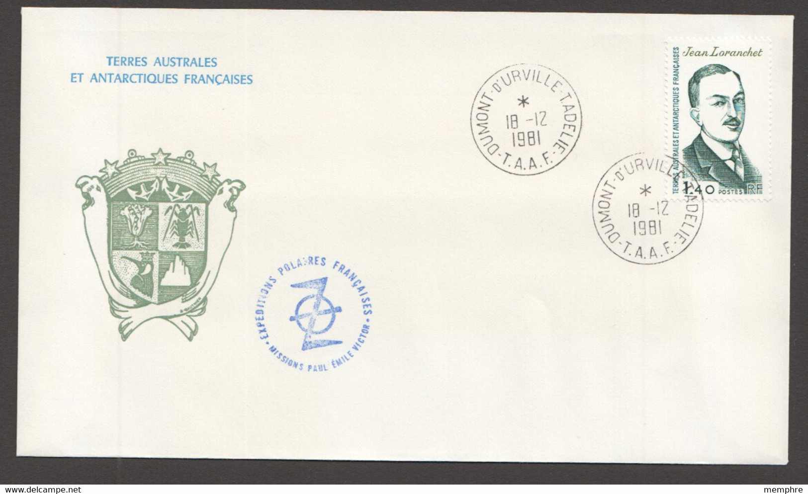 Jean Loranchet  Yv 94 - FDC