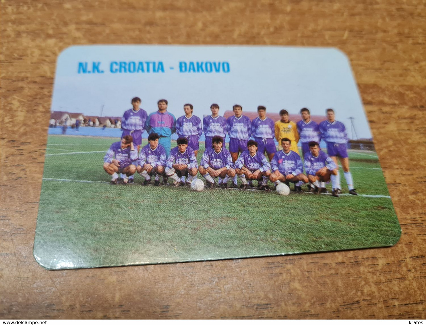 Old Pocket Calendars - Croatia, Soccer, NK Croatia Đakovo - Formato Piccolo : 1991-00