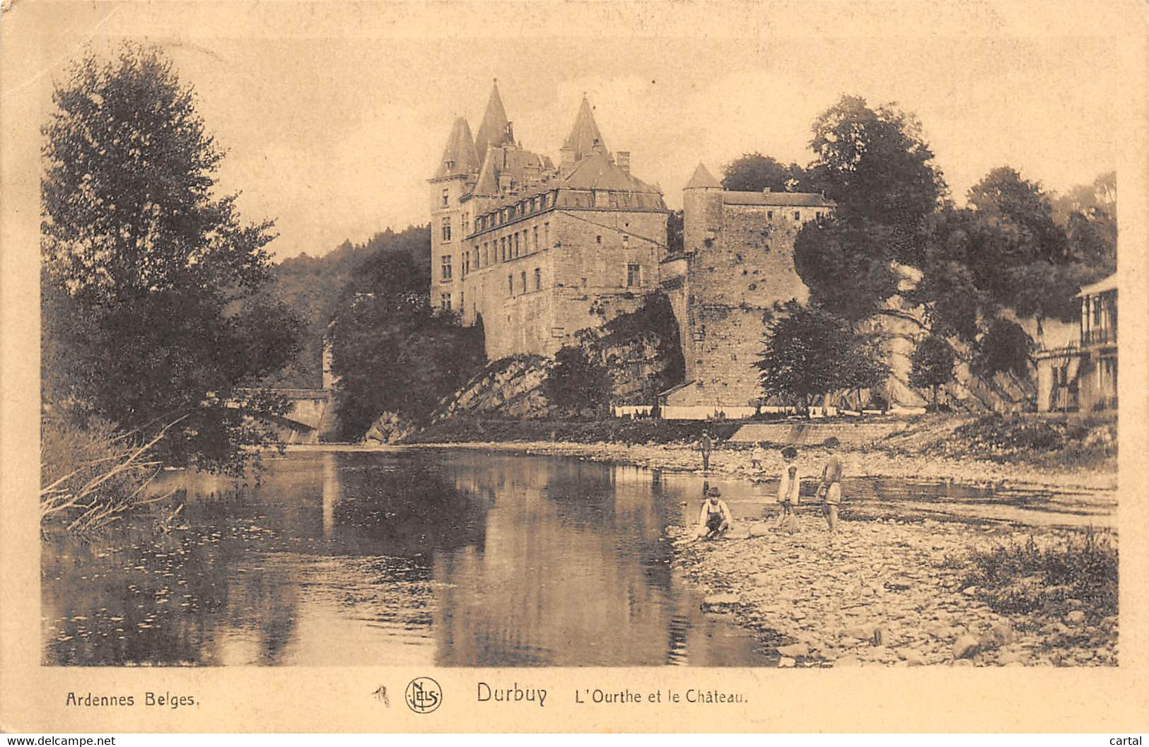 DURBUY - L'Ourthe Et Le Château - Durbuy