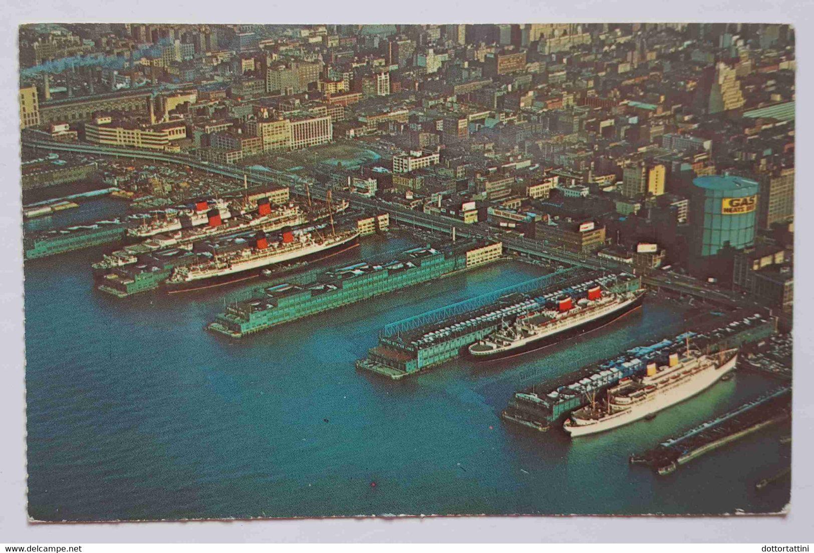 NEW YORK CITY - Ships From Around The World At New York City Piers - Transport