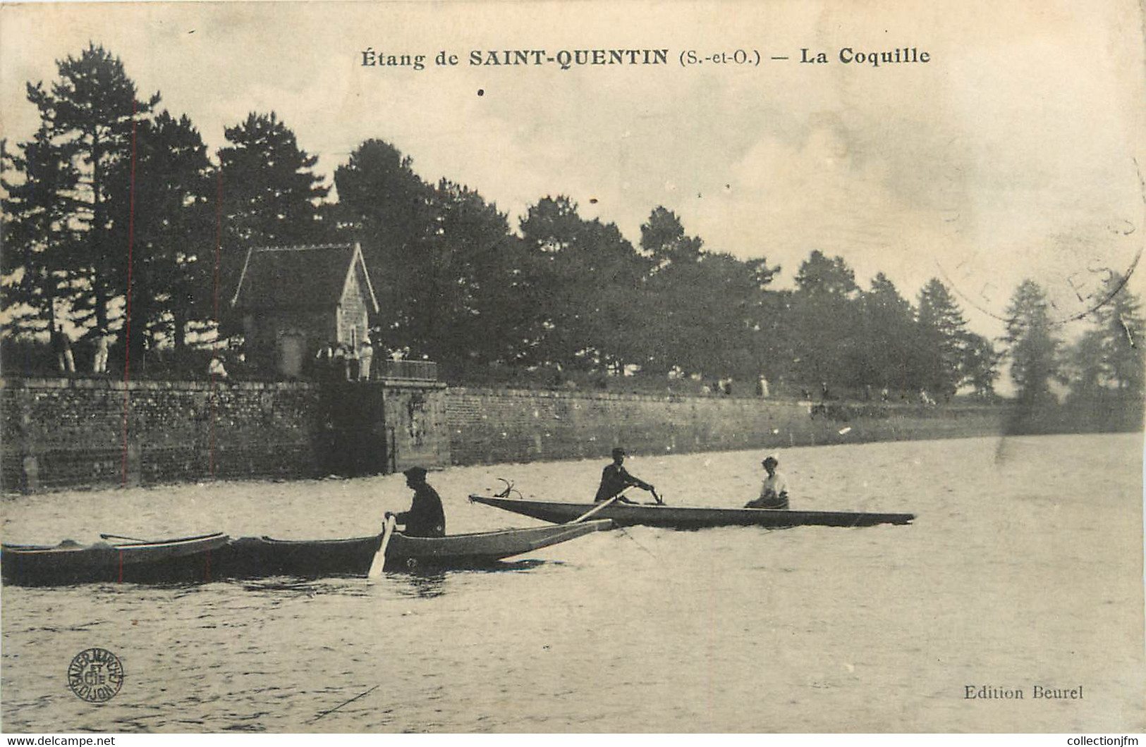 / CPA FRANCE 78 "Saint Quentin, La Coquille" - St. Quentin En Yvelines